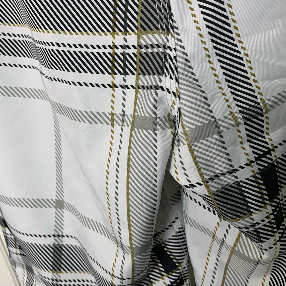 Quiksilver Plaid Embroidered Board Shorts